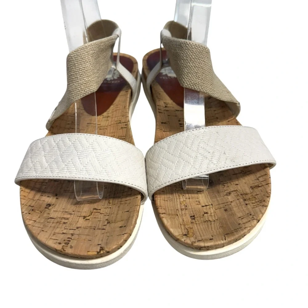 Yellow Box Meera Stylish Women's Sandals in Cream Size 8.5 - Picture 3 of 7